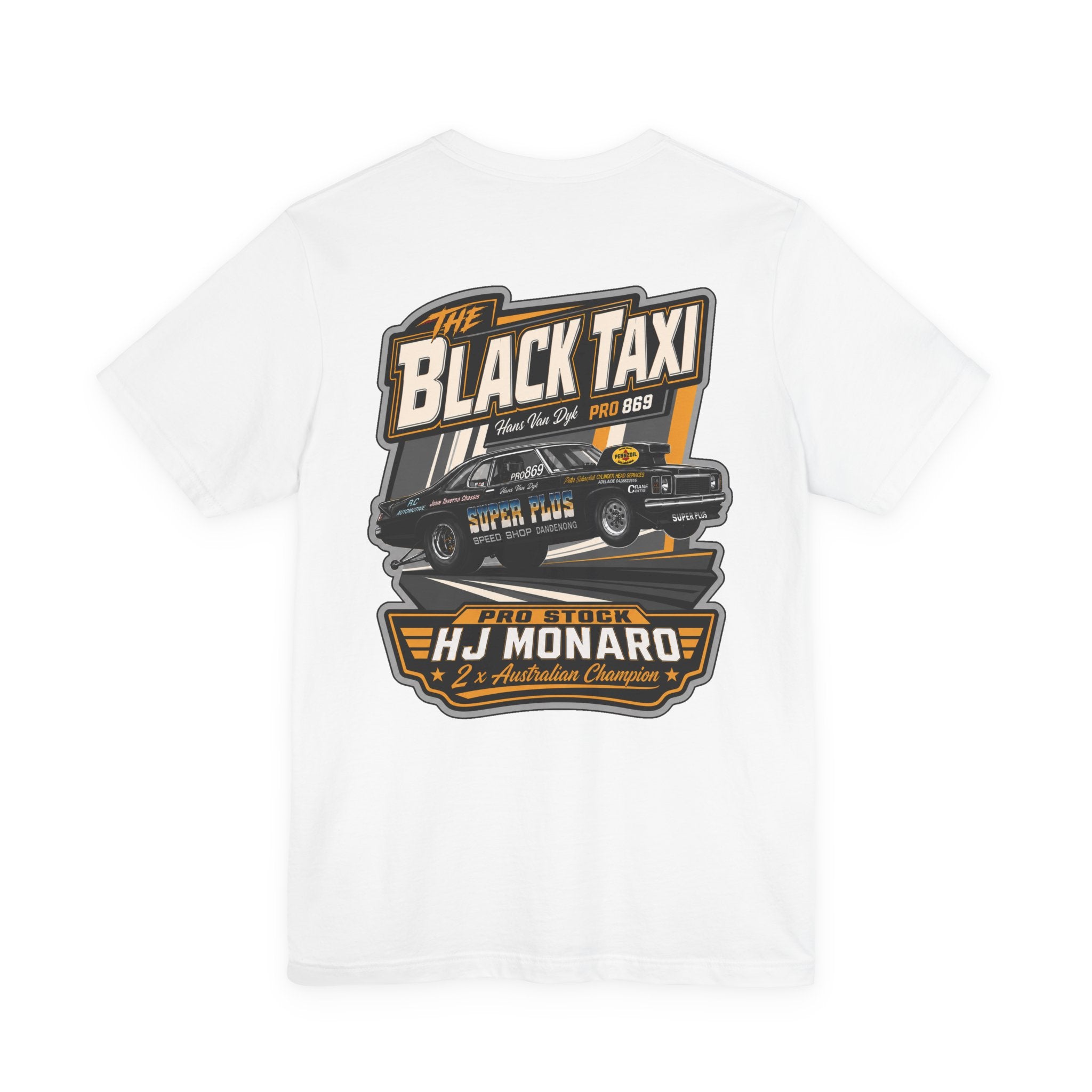 Hans Van Dyk HJ Monaro Black Taxi T-Shirt