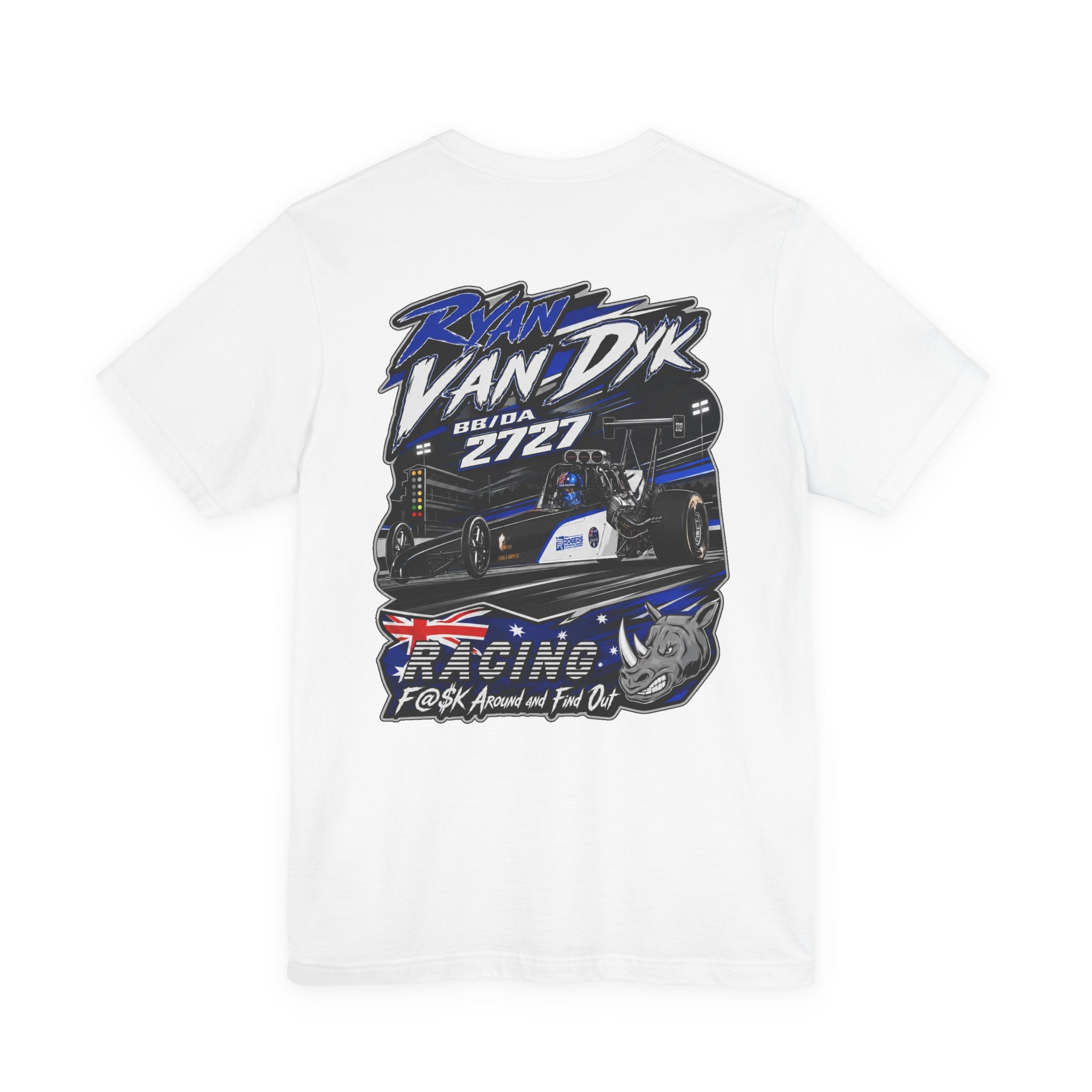 Ryan Van Dyk Dragway Scene T-Shirt