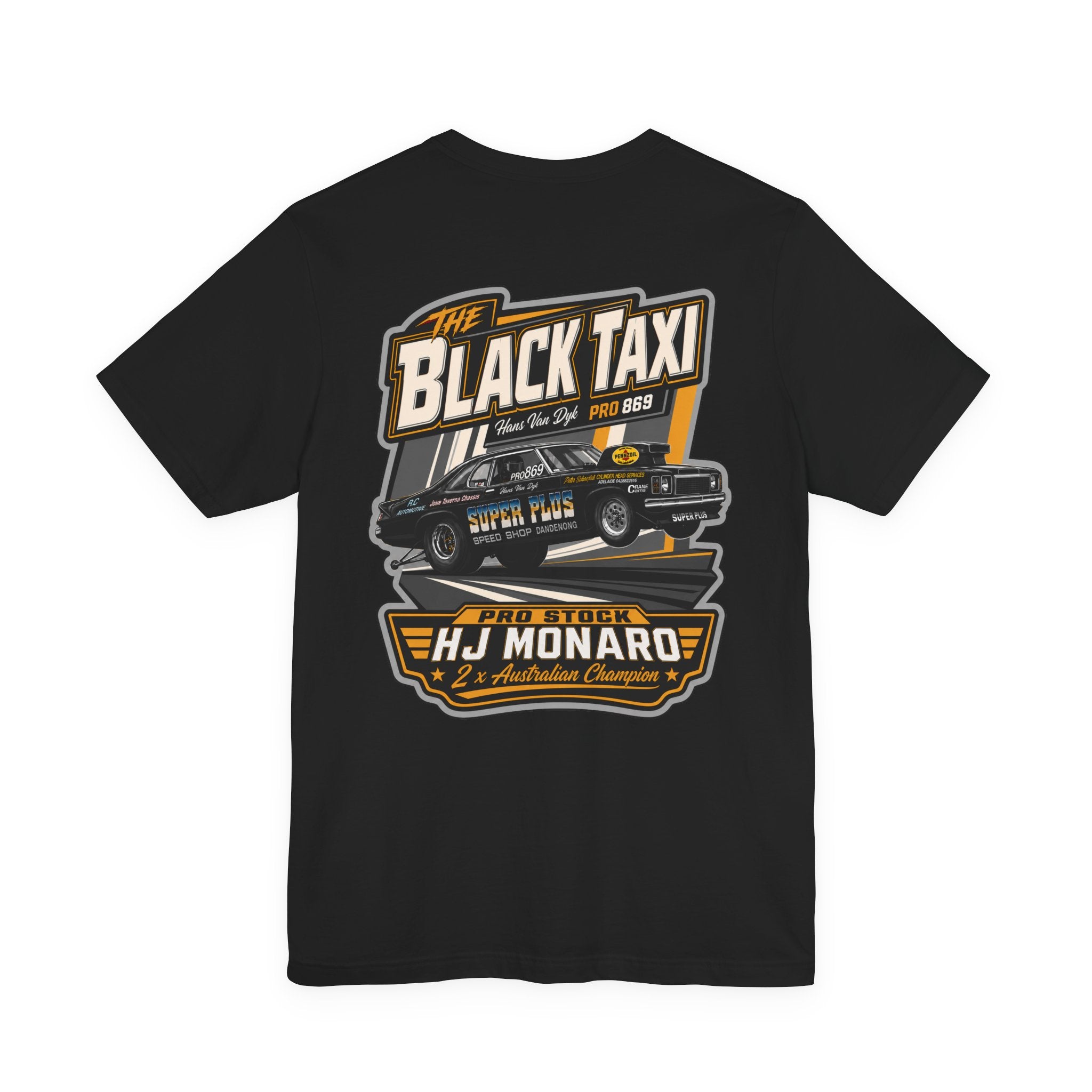 Hans Van Dyk HJ Monaro Black Taxi T-Shirt