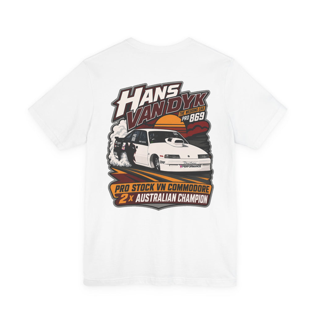 Hans Van Dyk VN Commodore Wedding Car T-Shirt